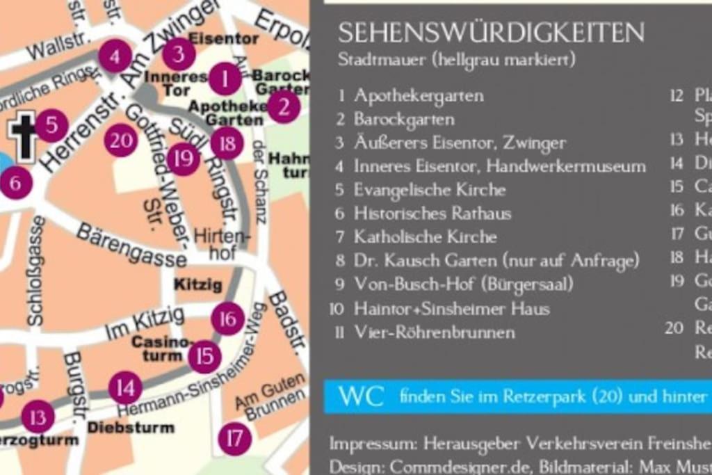 Appartamento Freinsheim Altstadt Esterno foto